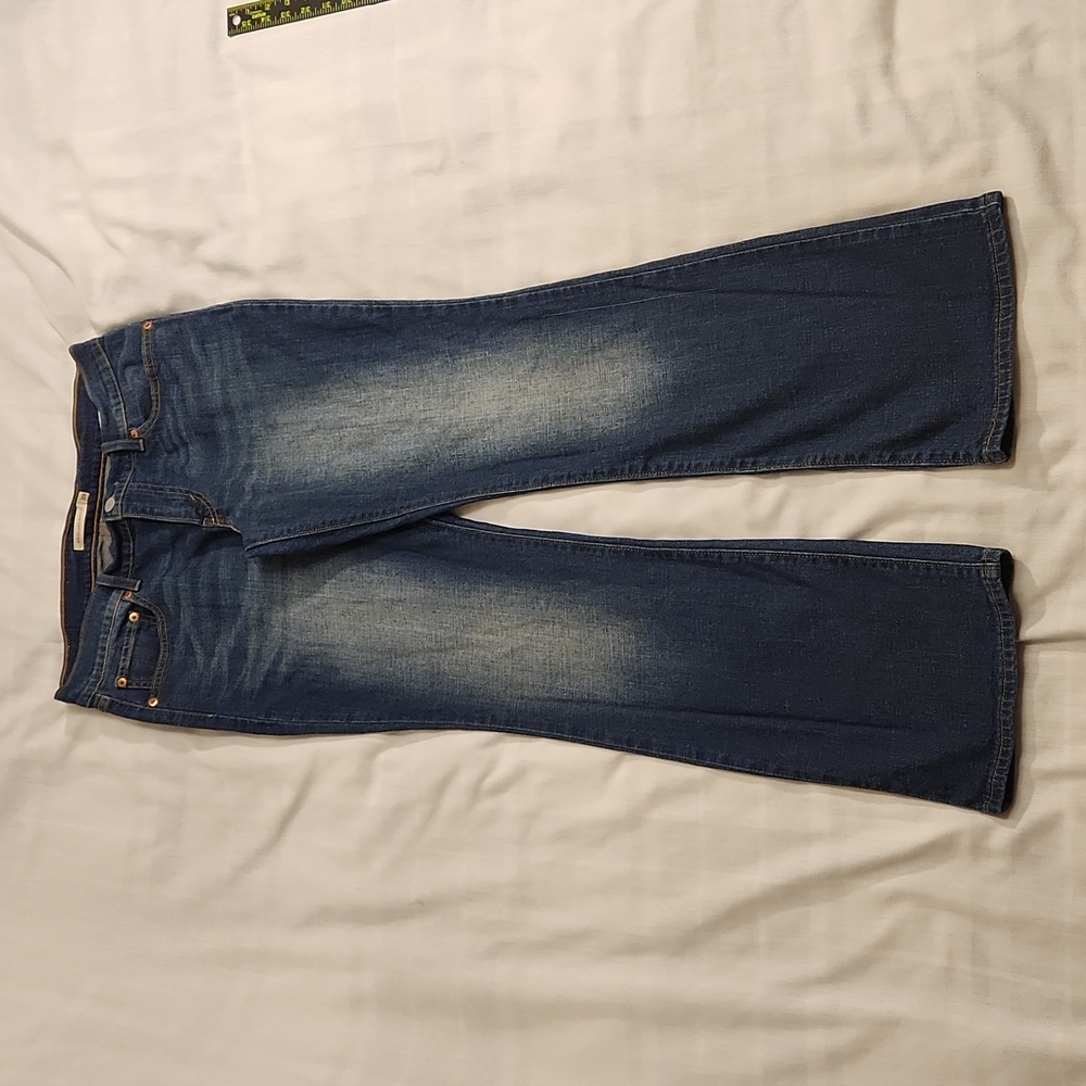 Levi's jeans 415 Relaxed Bootcut women's 29 blue denim red tab